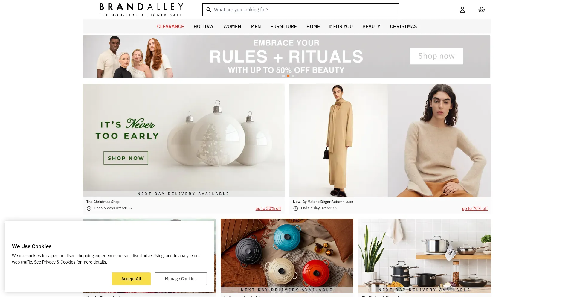 Brandalley.co.uk Screenshot