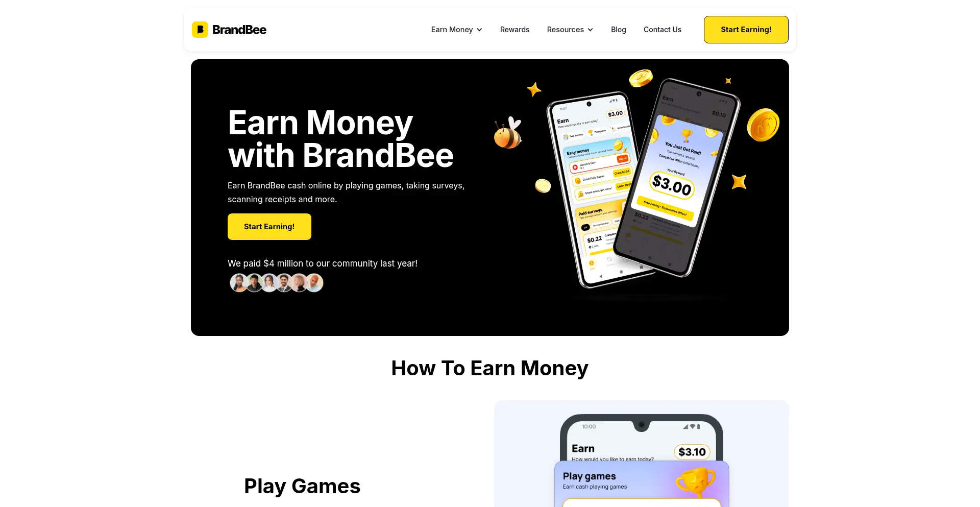 Brandbee.io Screenshot
