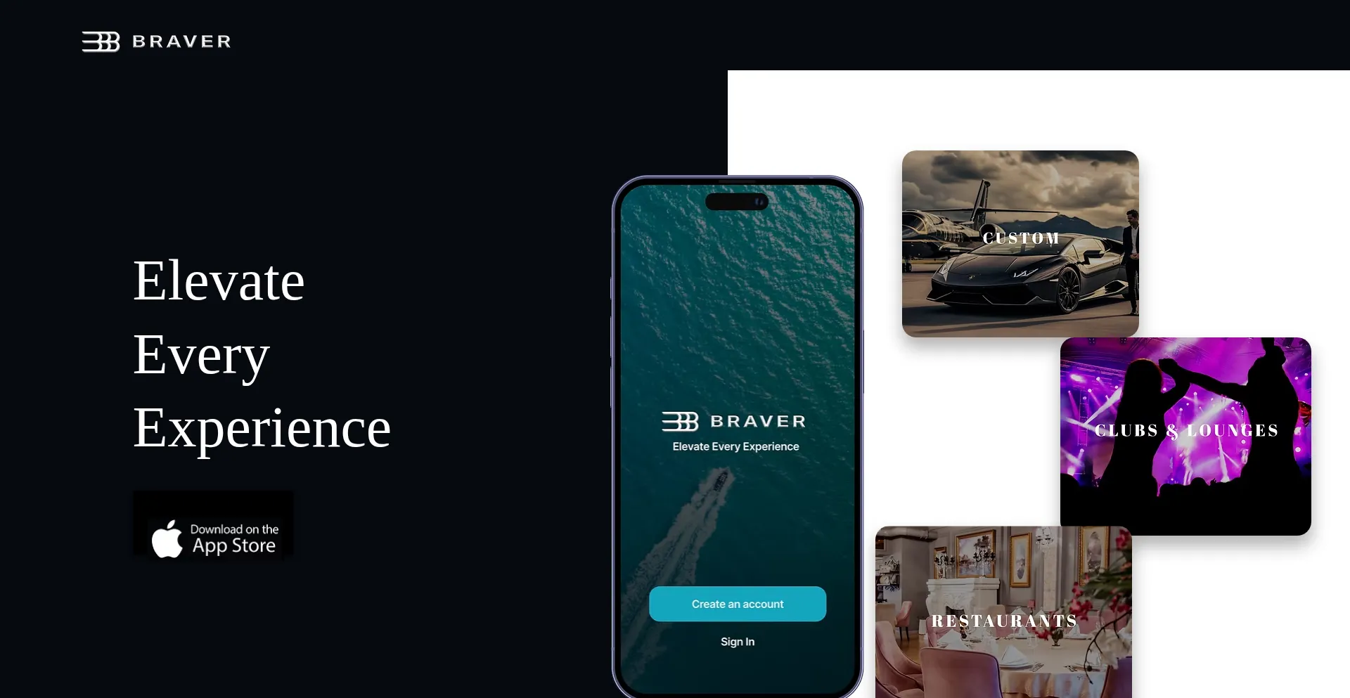 Braverhospitality.com Screenshot