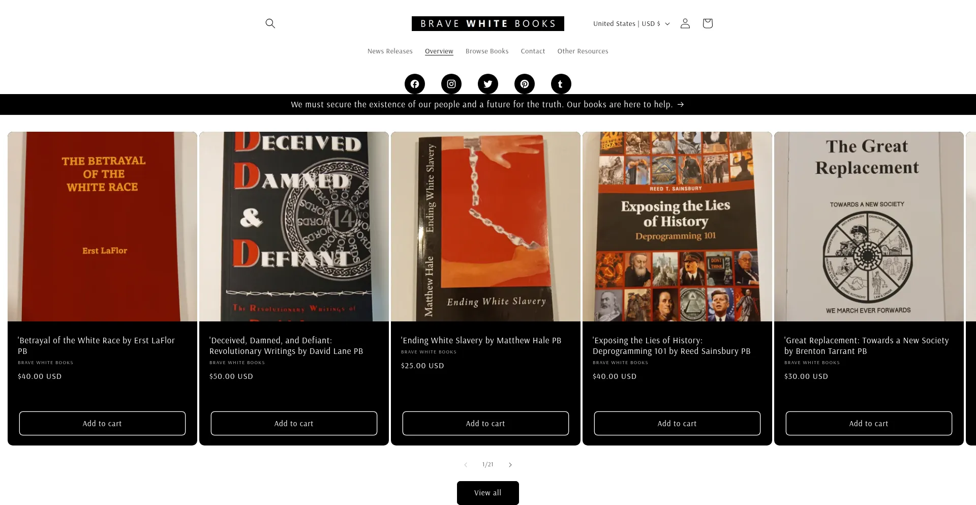 Bravewhitebooks.com