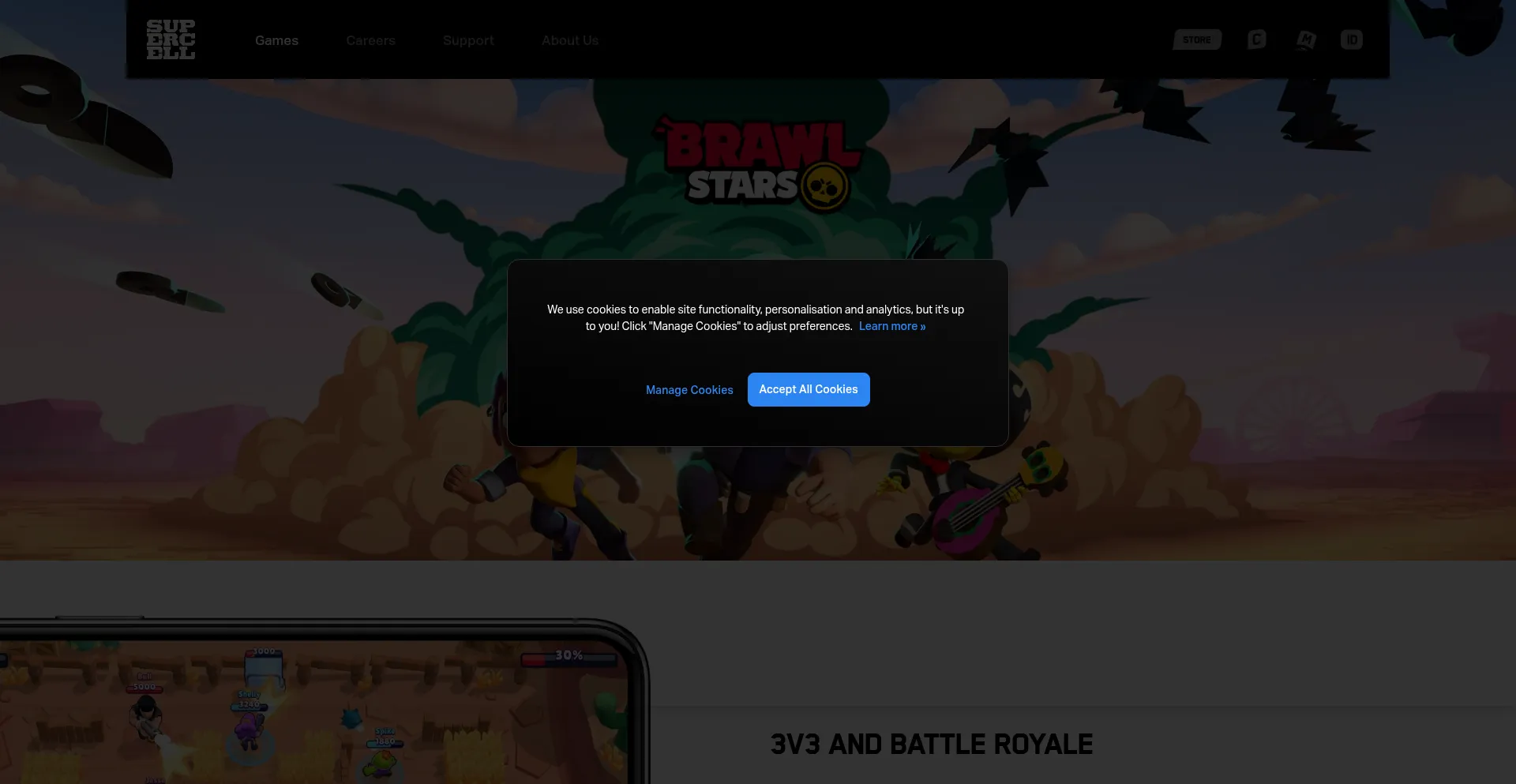 Brawlstars.com Screenshot