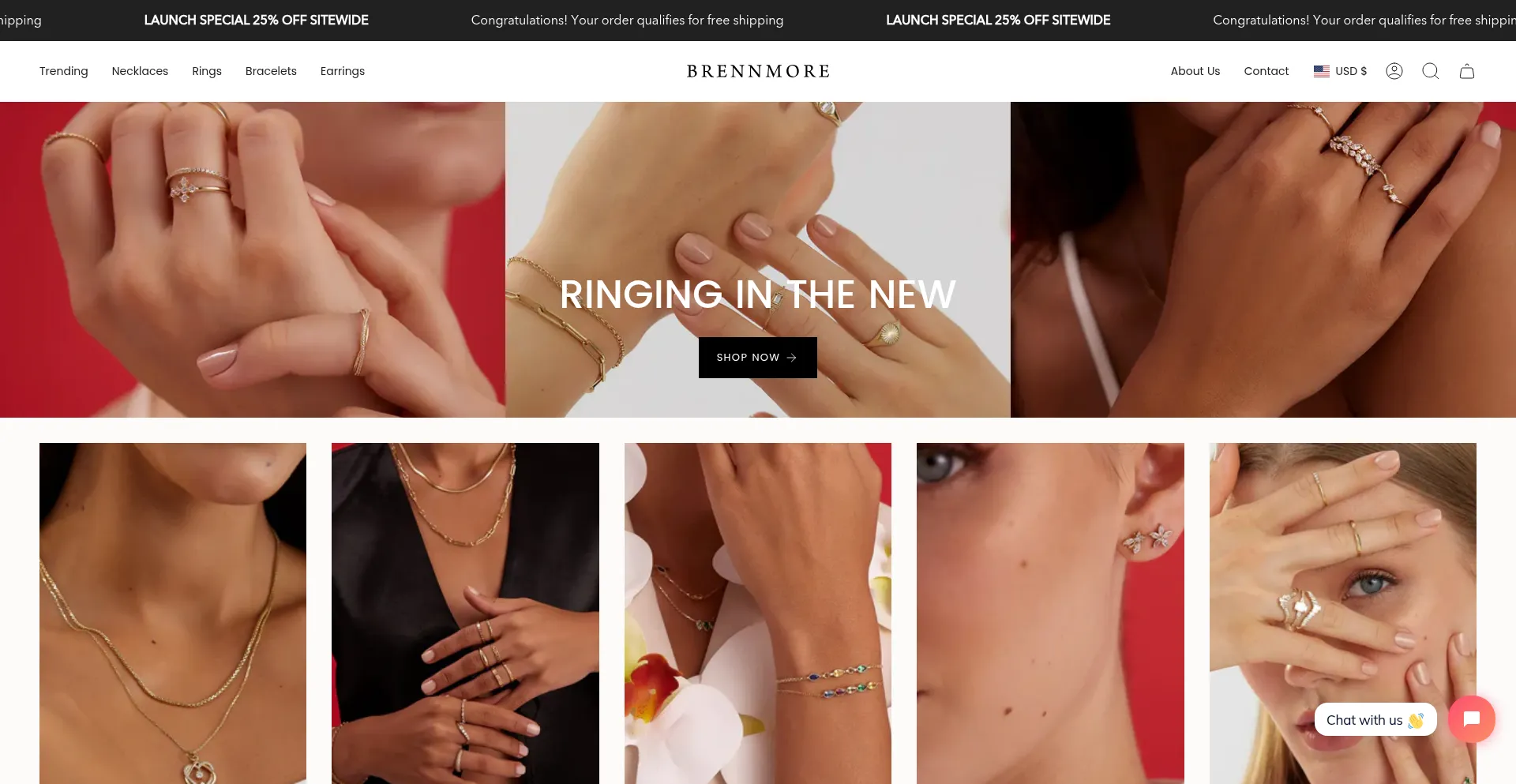 Website screenshot of Brennmore.com