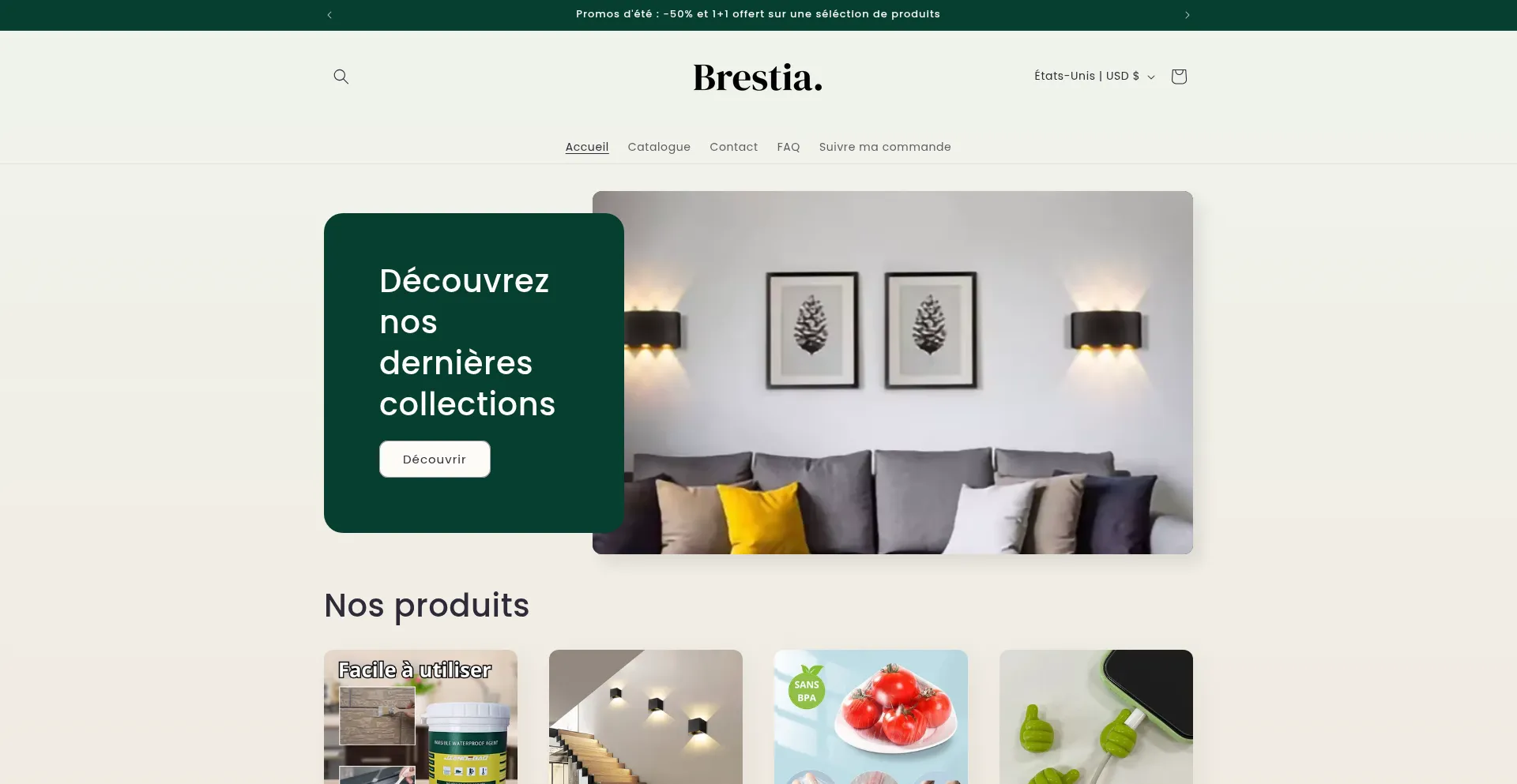 Brestia.com Screenshot