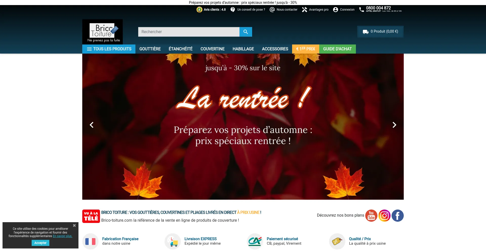 Is Brico-toiture.com Safe?