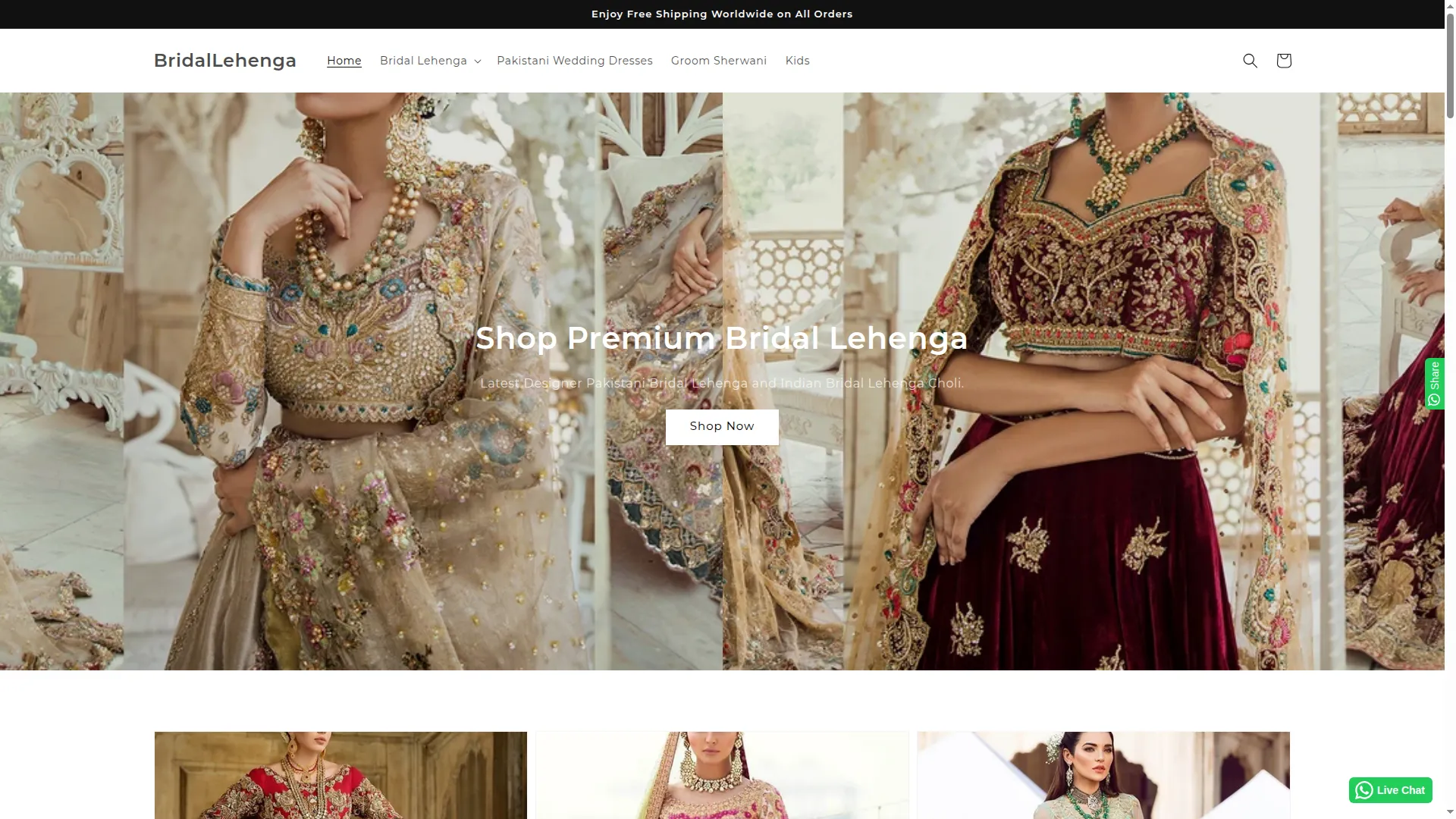 Bridallehnga.com