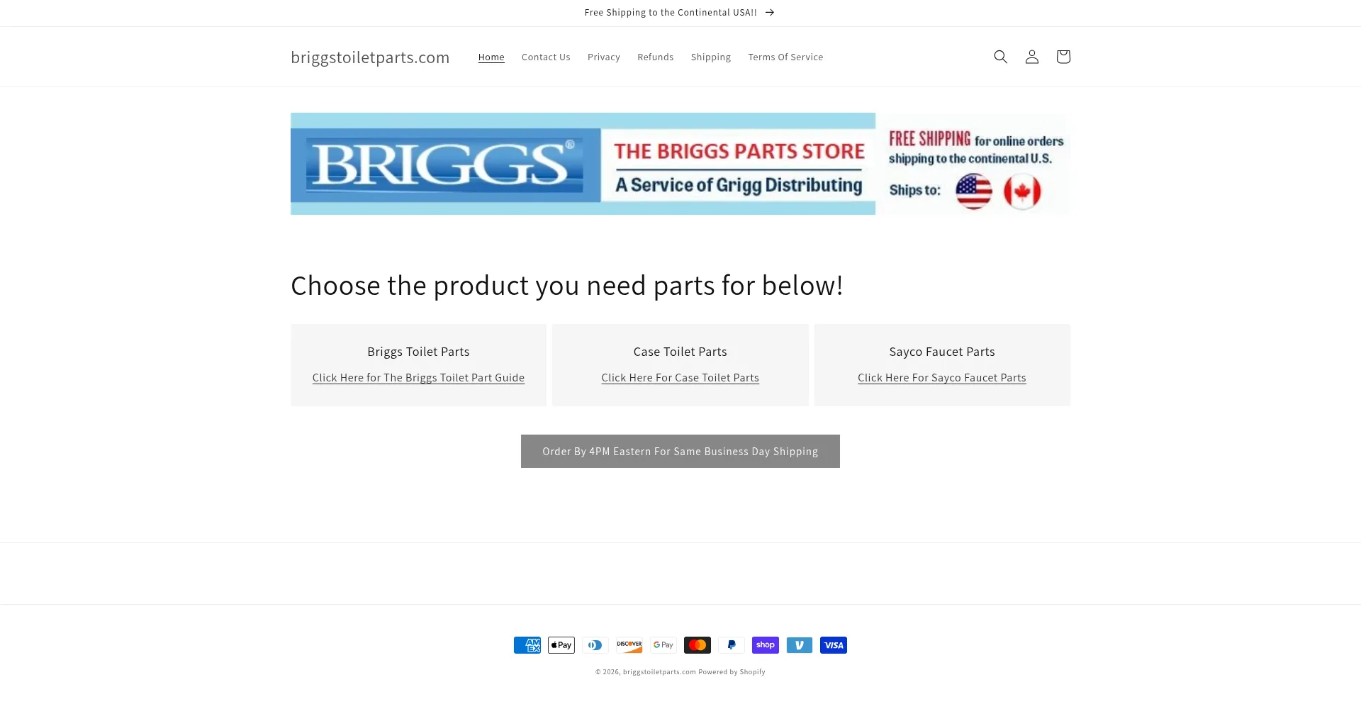 Briggstoiletparts.com
