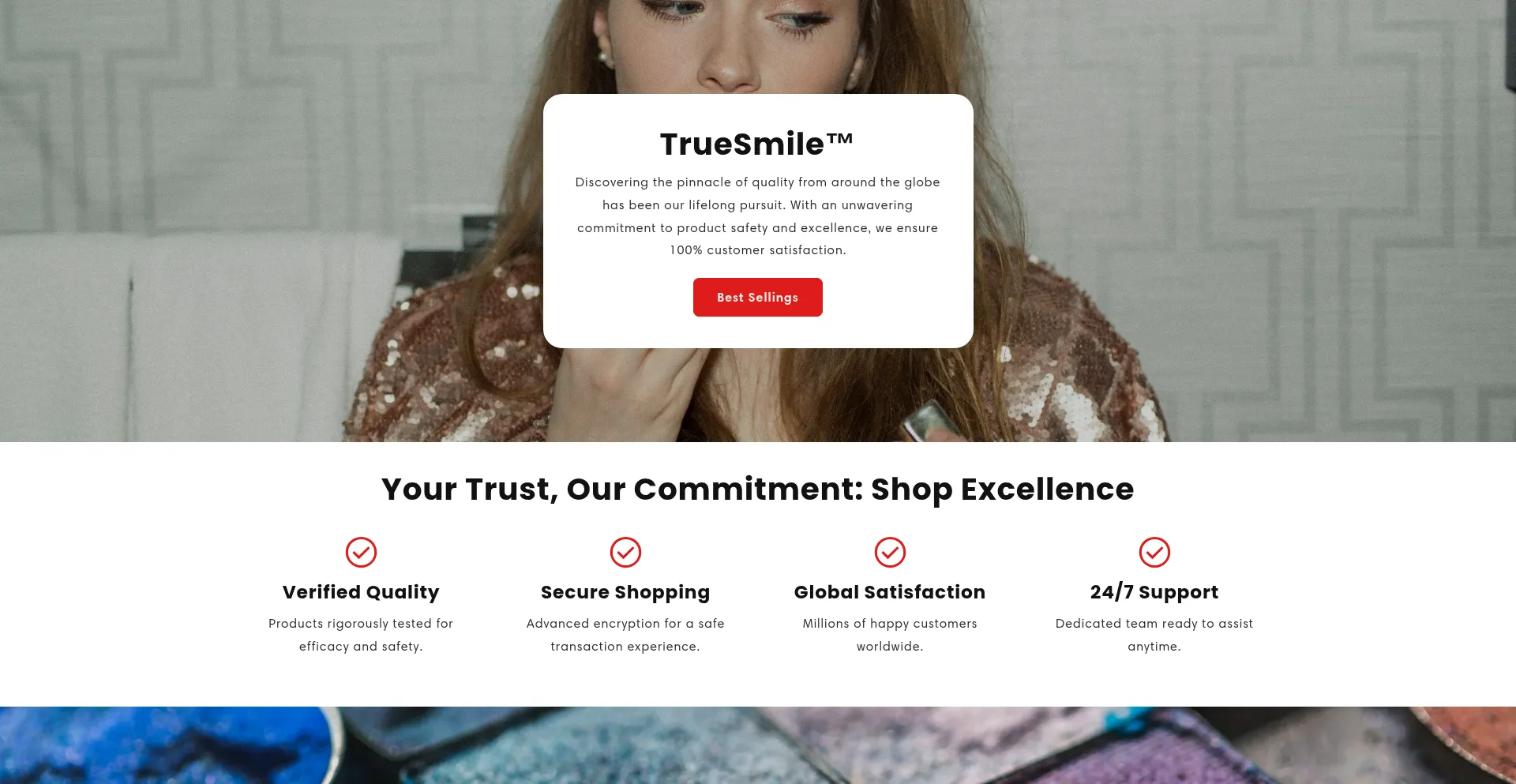 Website screenshot of Brightlave.com