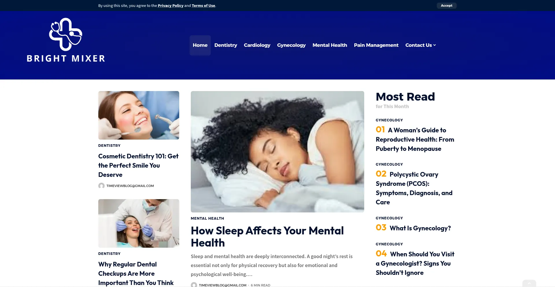 Brightmixer.com Screenshot