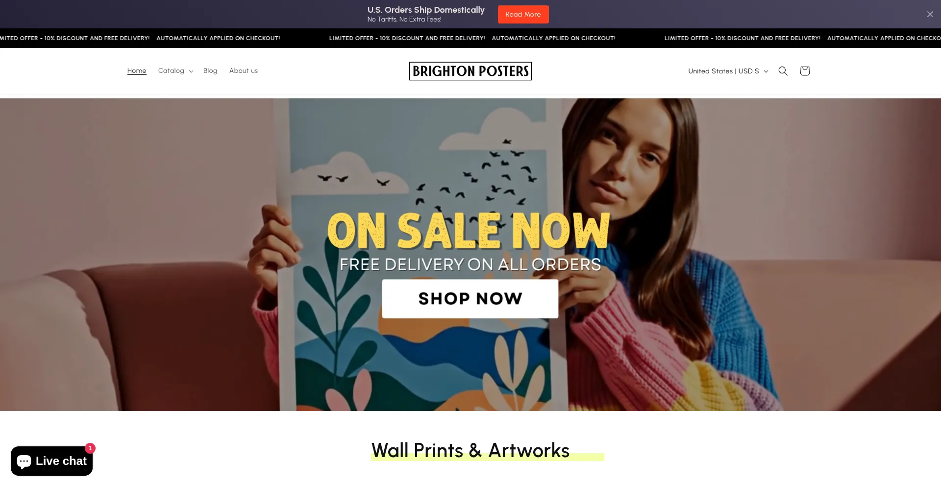 Is Brightonposters.com Safe?