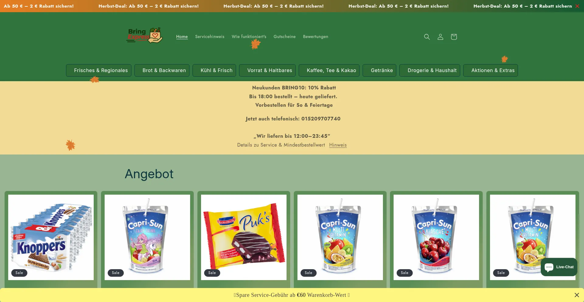 Bringexpress.shop Screenshot
