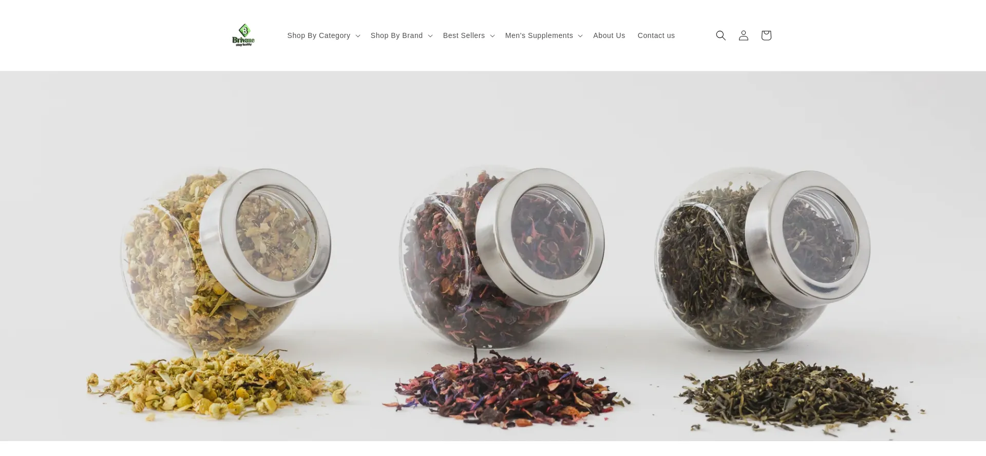 Website screenshot of Brivane.com