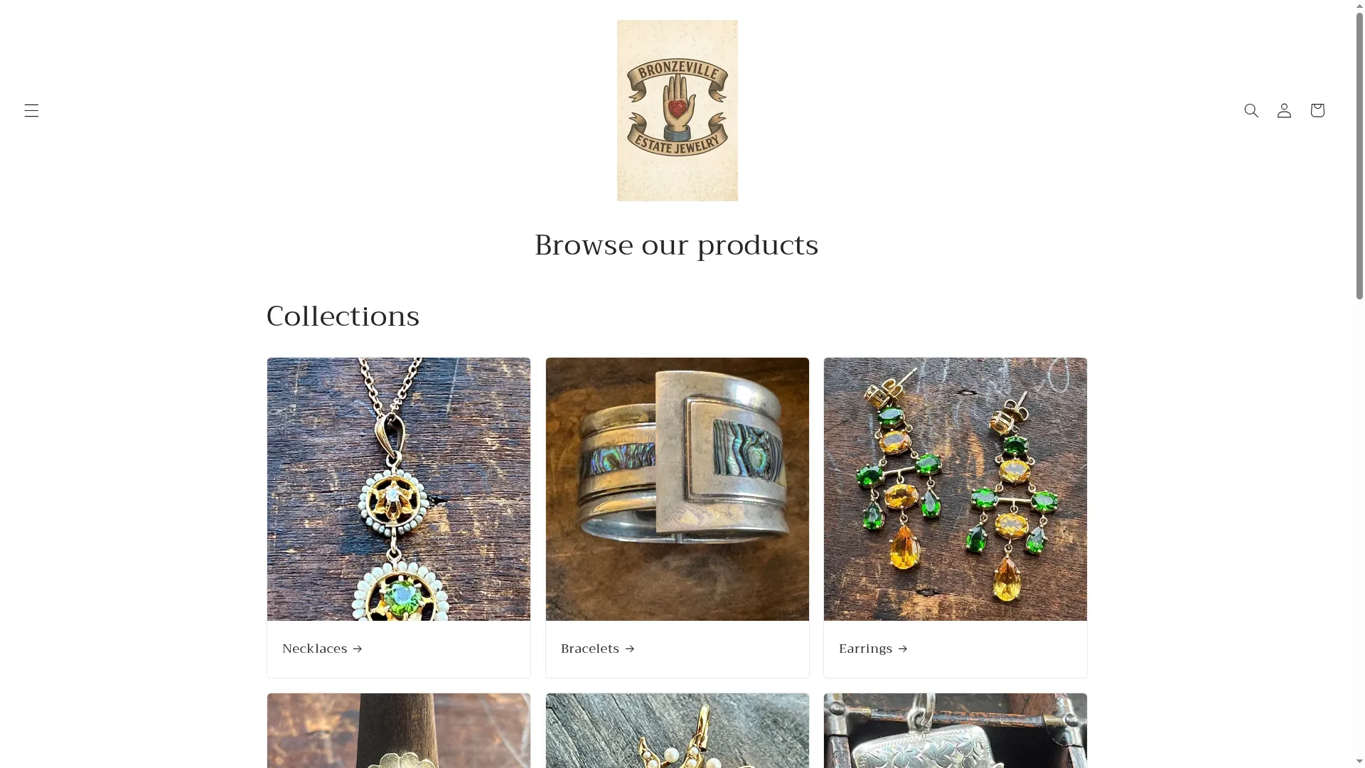 Bronzevilleestatejewelry.com