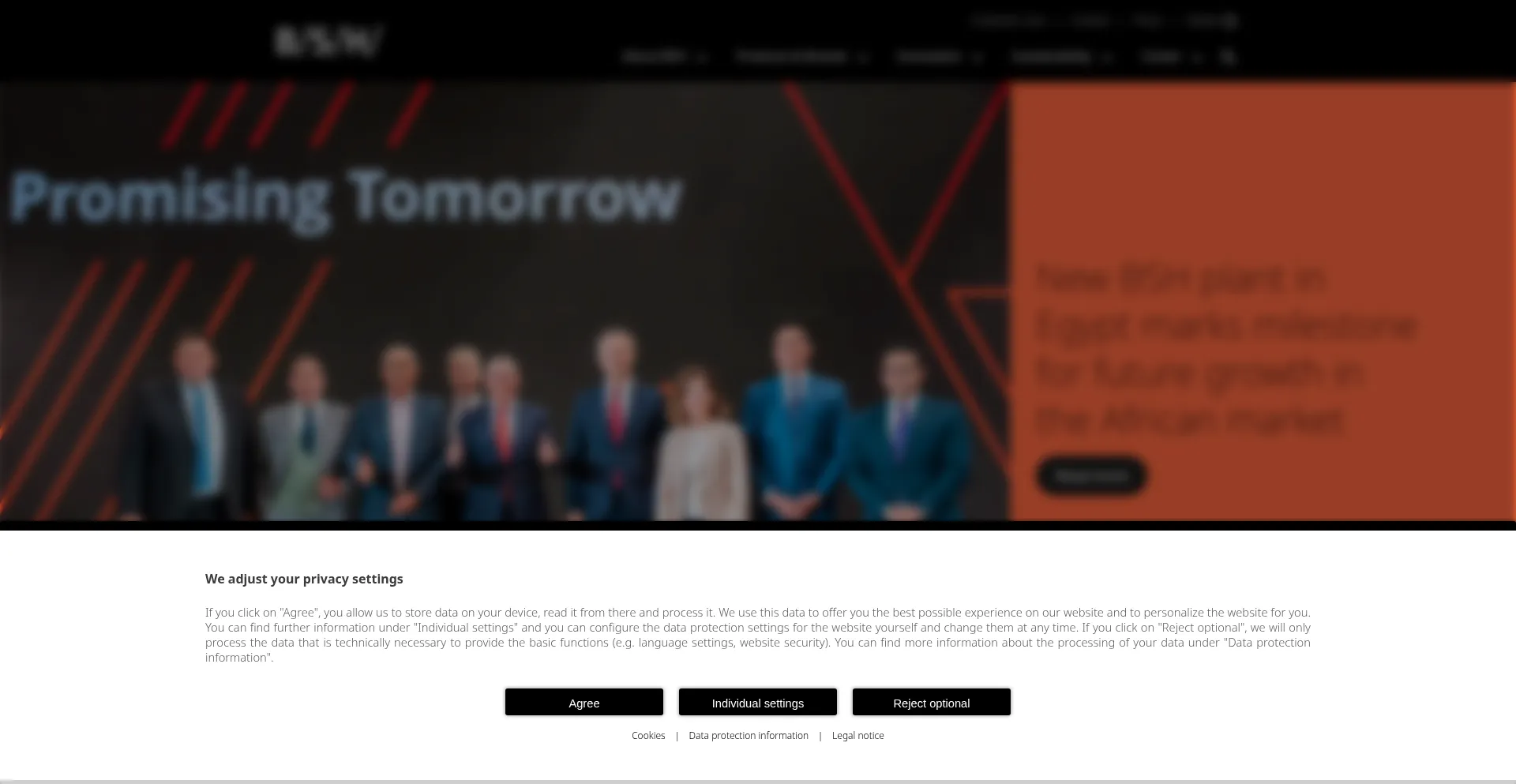 Bsh-group.com Screenshot