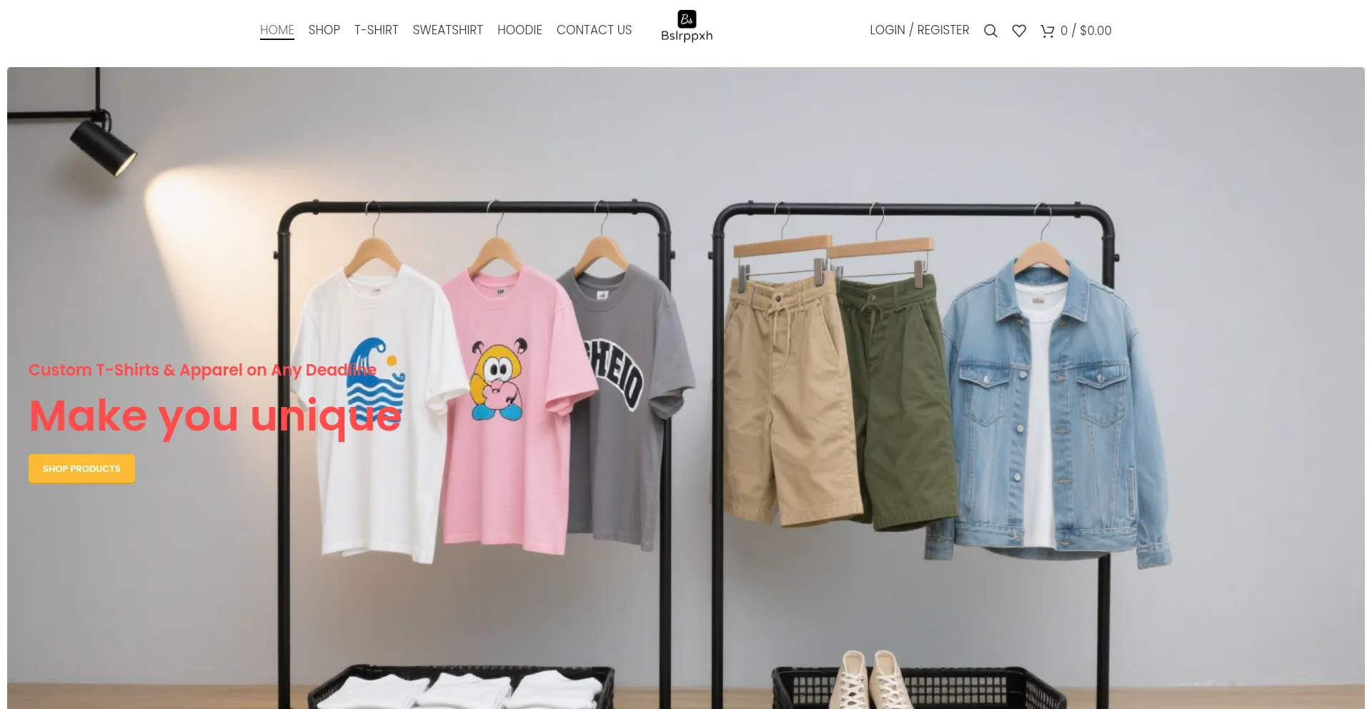 Website screenshot of Bslrppxh.shop