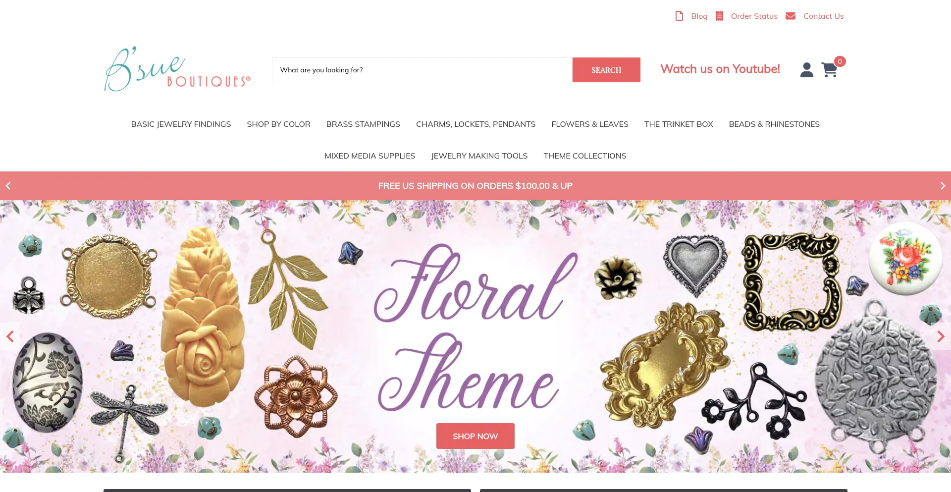 Website screenshot of Bsueboutiques.com