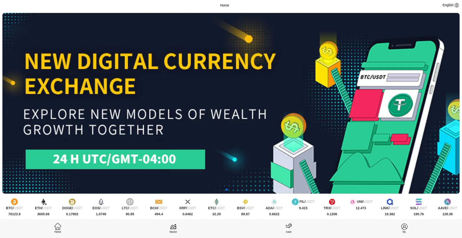 Website screenshot of Btcdff.com