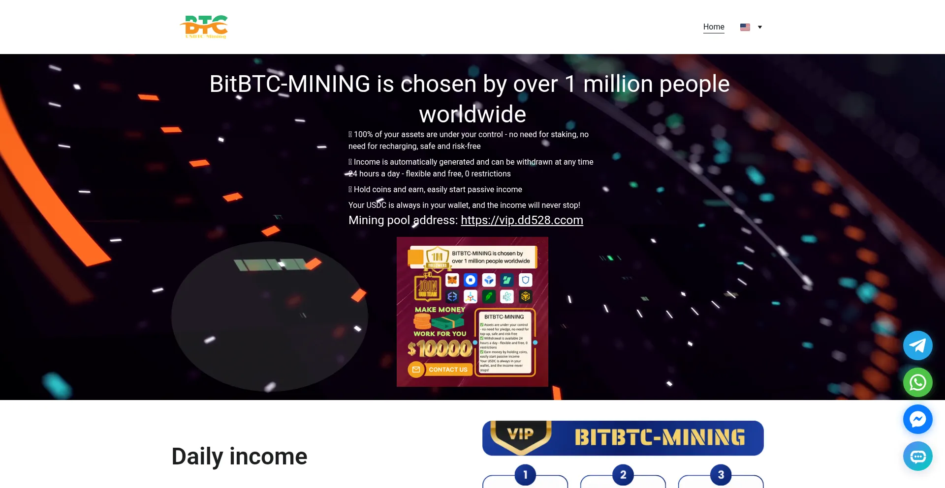 Btcmining.blog Screenshot