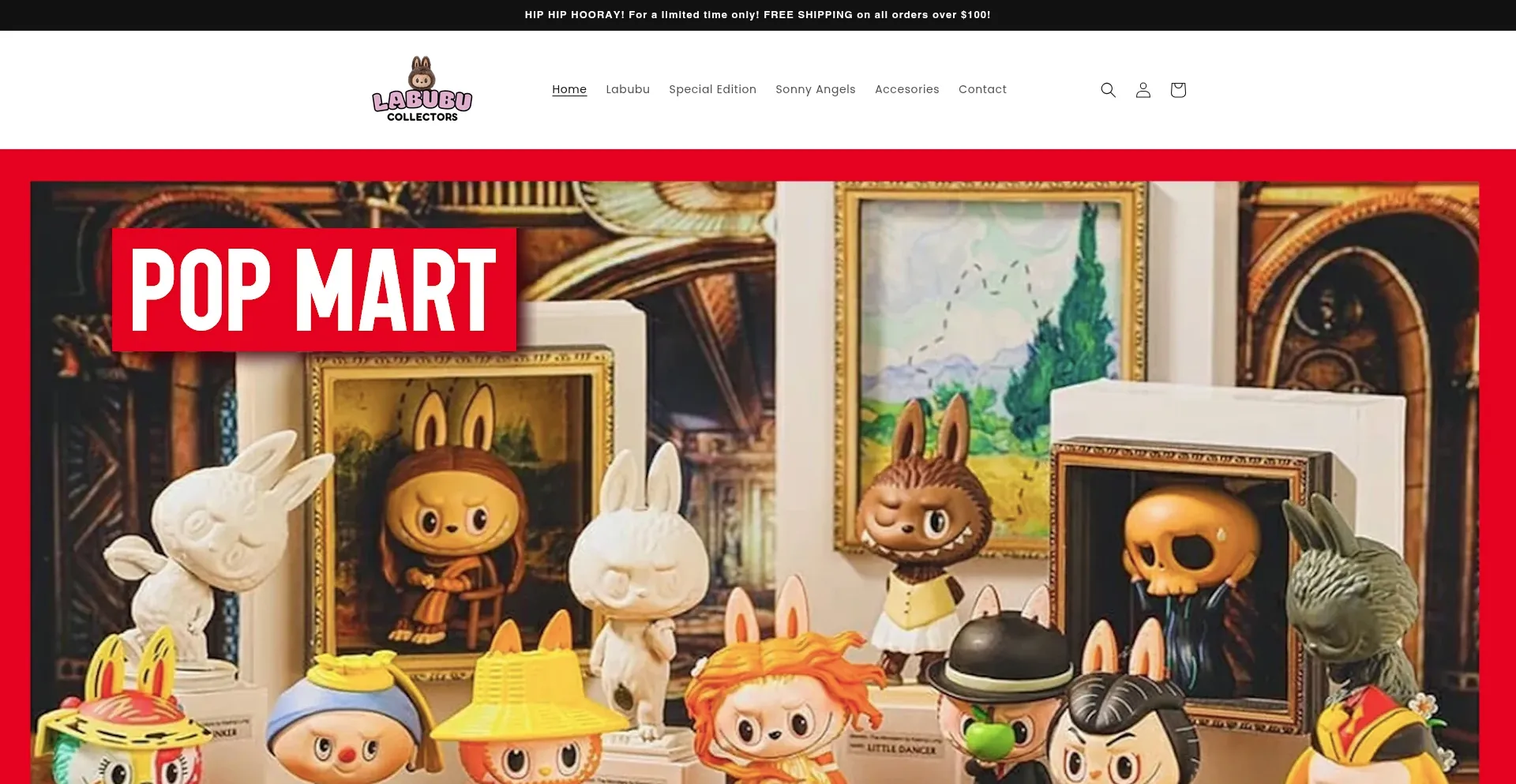 Website screenshot of Bubucollectors.com