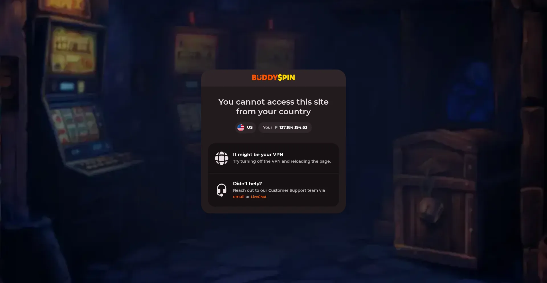 Buddyspin.com Screenshot