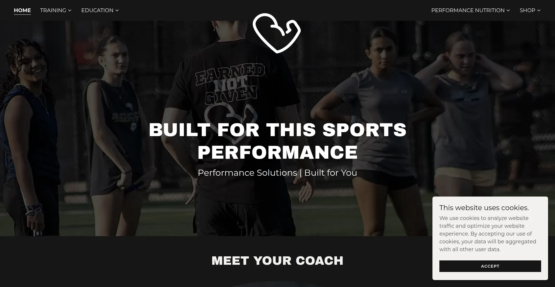 Builtforthissportsperformance.com Screenshot