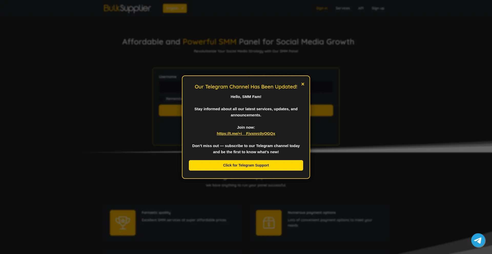 Bulksupplier.org Screenshot