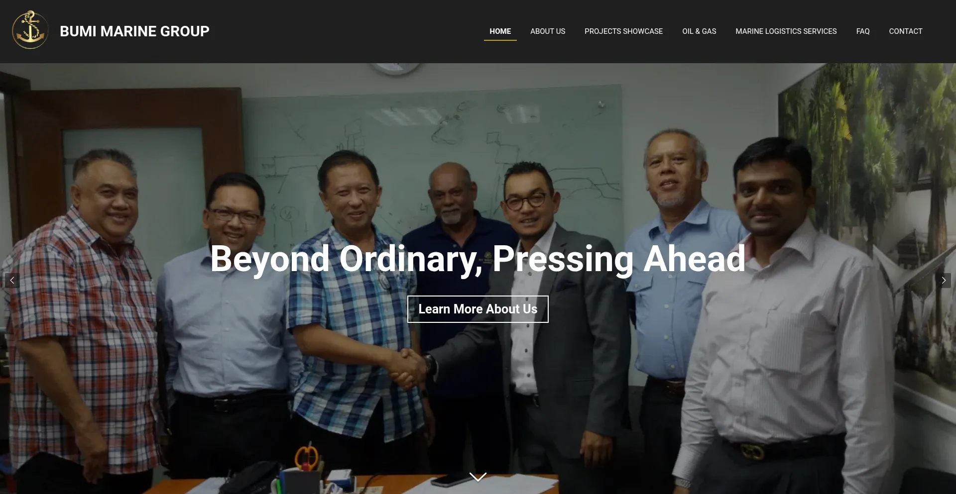 Bumimarinegroup.com Screenshot