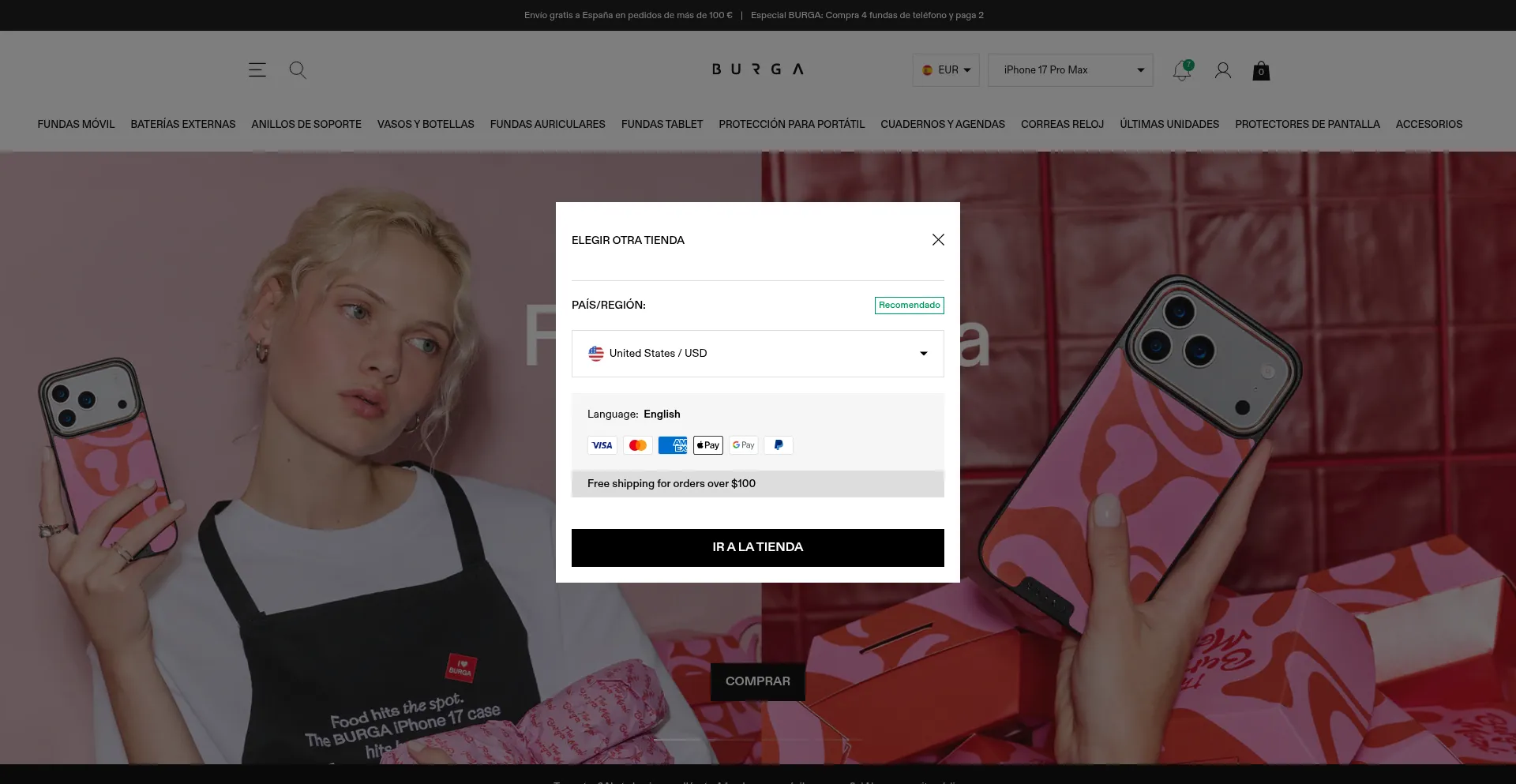 Burga.es Screenshot