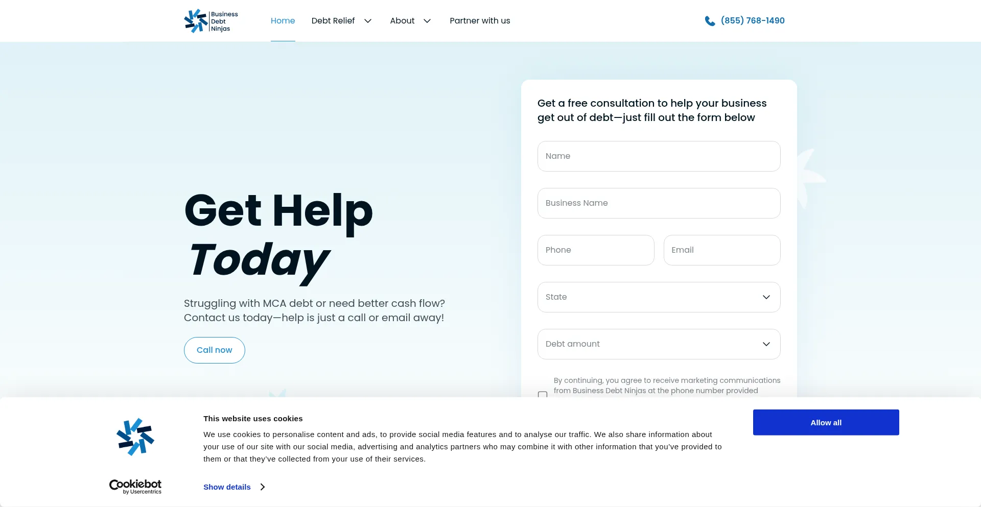 Is Businessdebtninjas.com Safe?