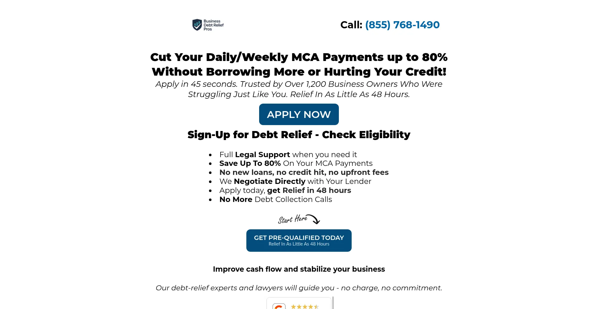 Is Businessdebtreliefpros.com Safe?