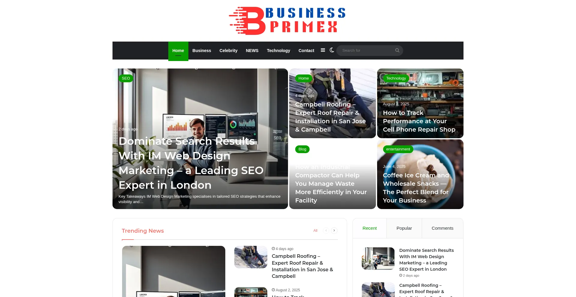 Businessprimex.co.uk Screenshot