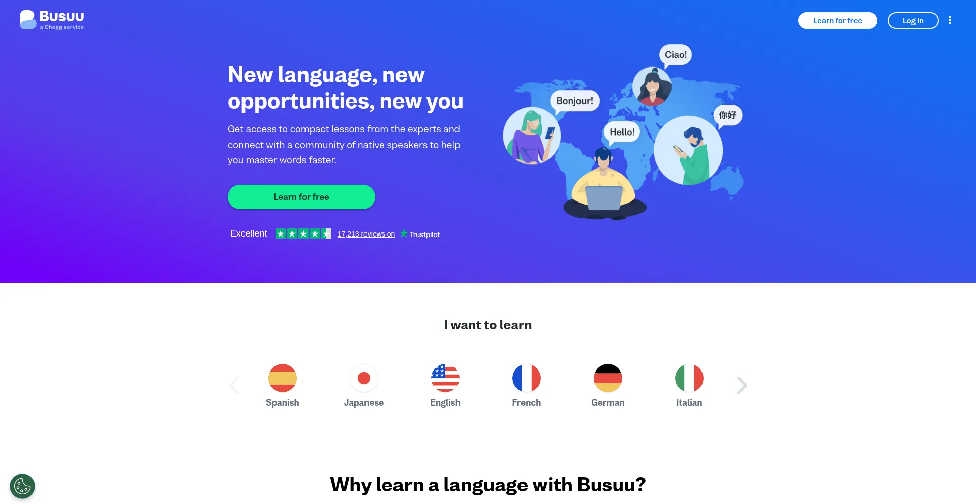 Busuu.com Screenshot