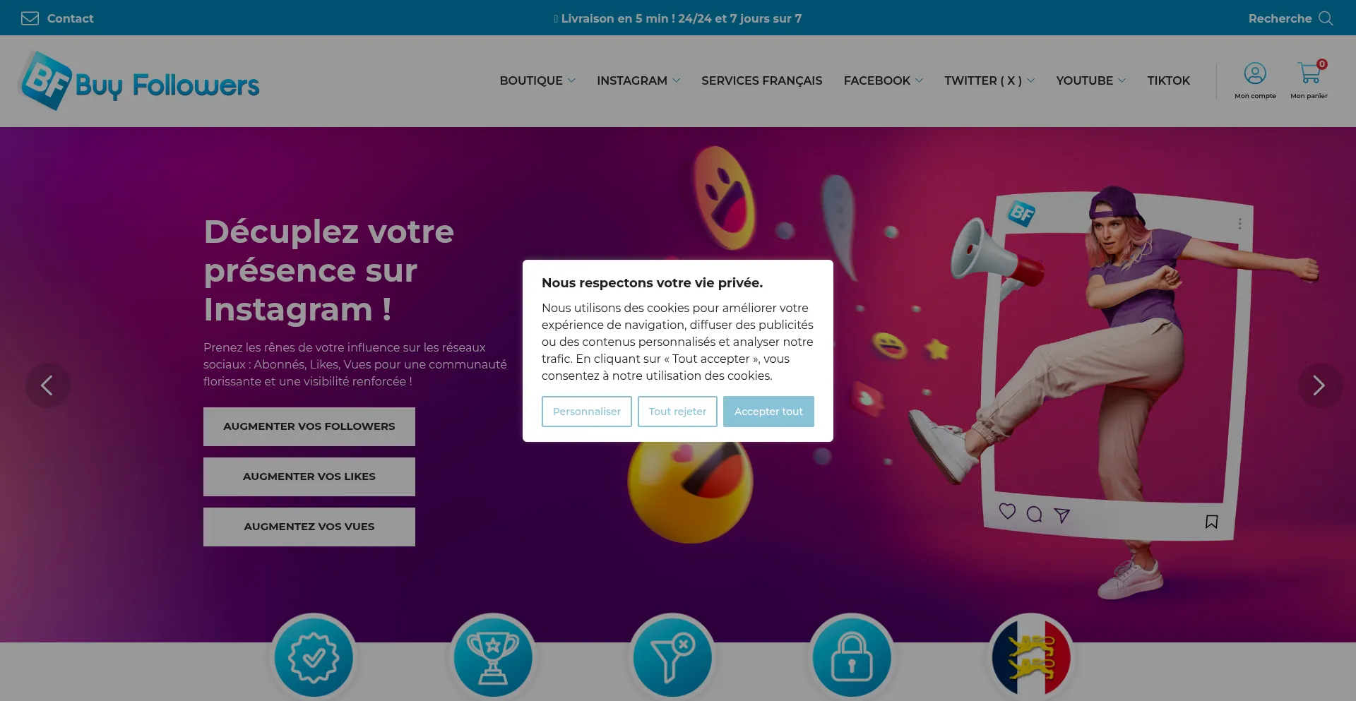 Is Buyfollowers.fr Safe?