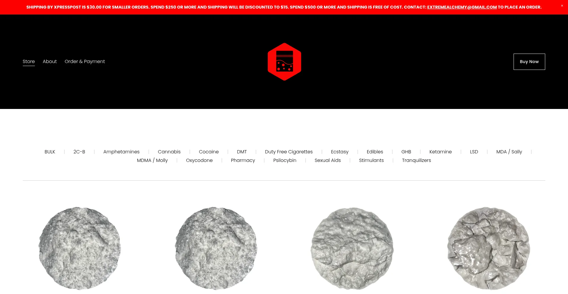 Website screenshot of Buymdmacanada.net