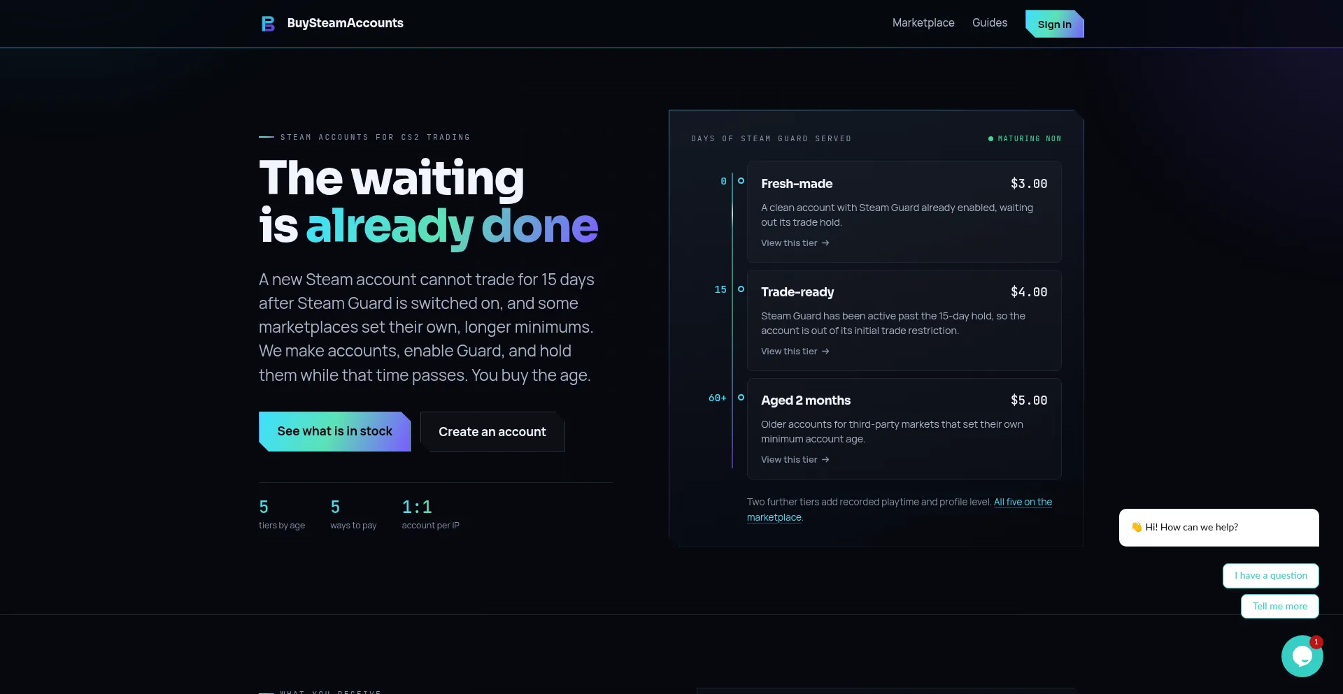 Buysteamaccounts.com