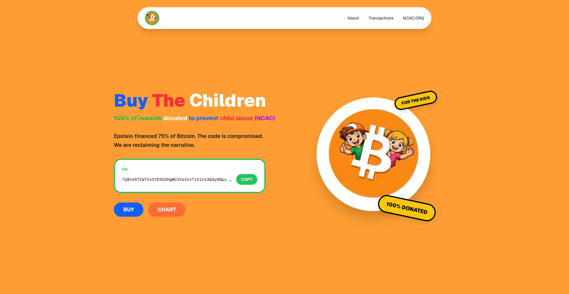 Buythechildren.fun