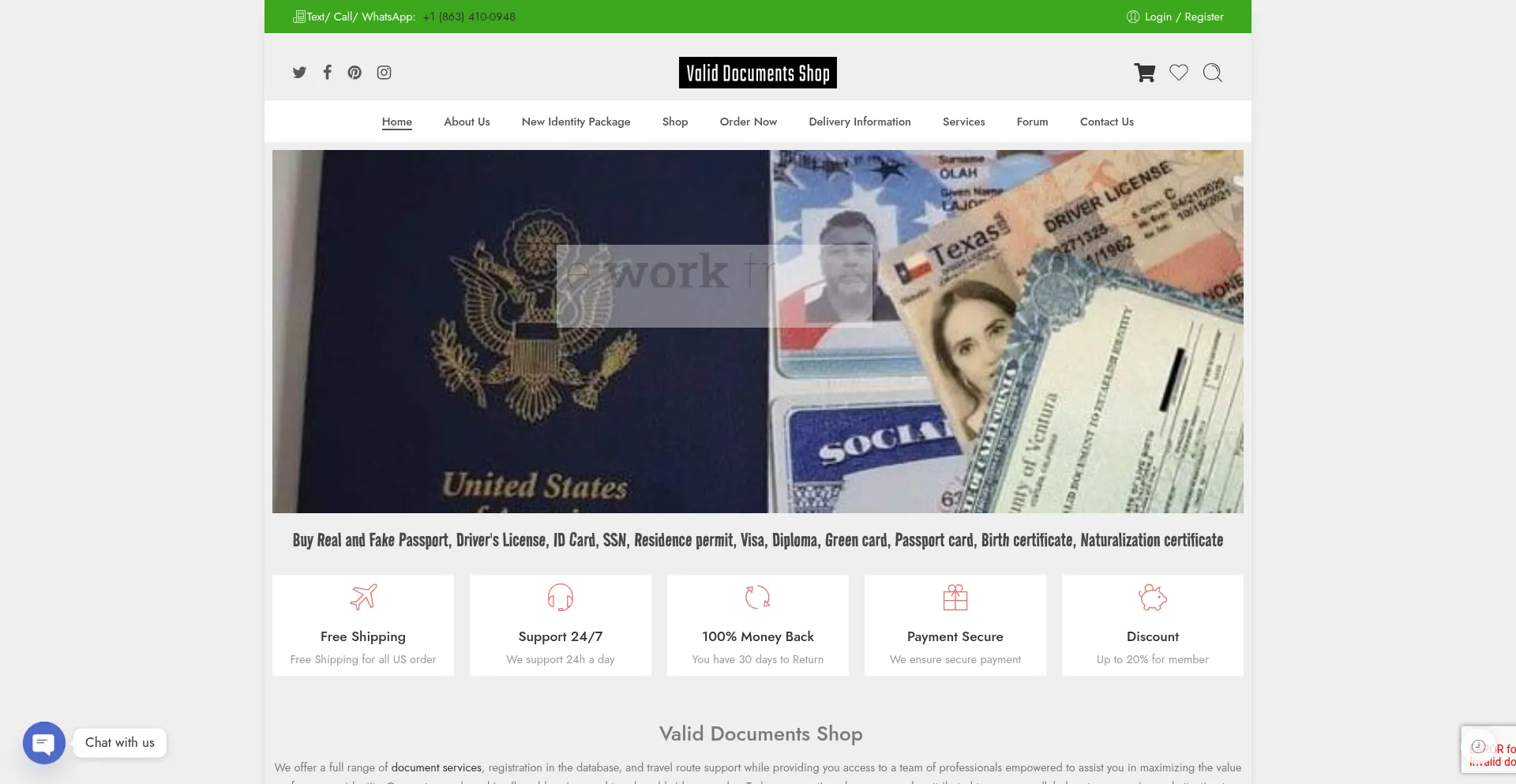 Is Buyvaliddocuments.com Safe?