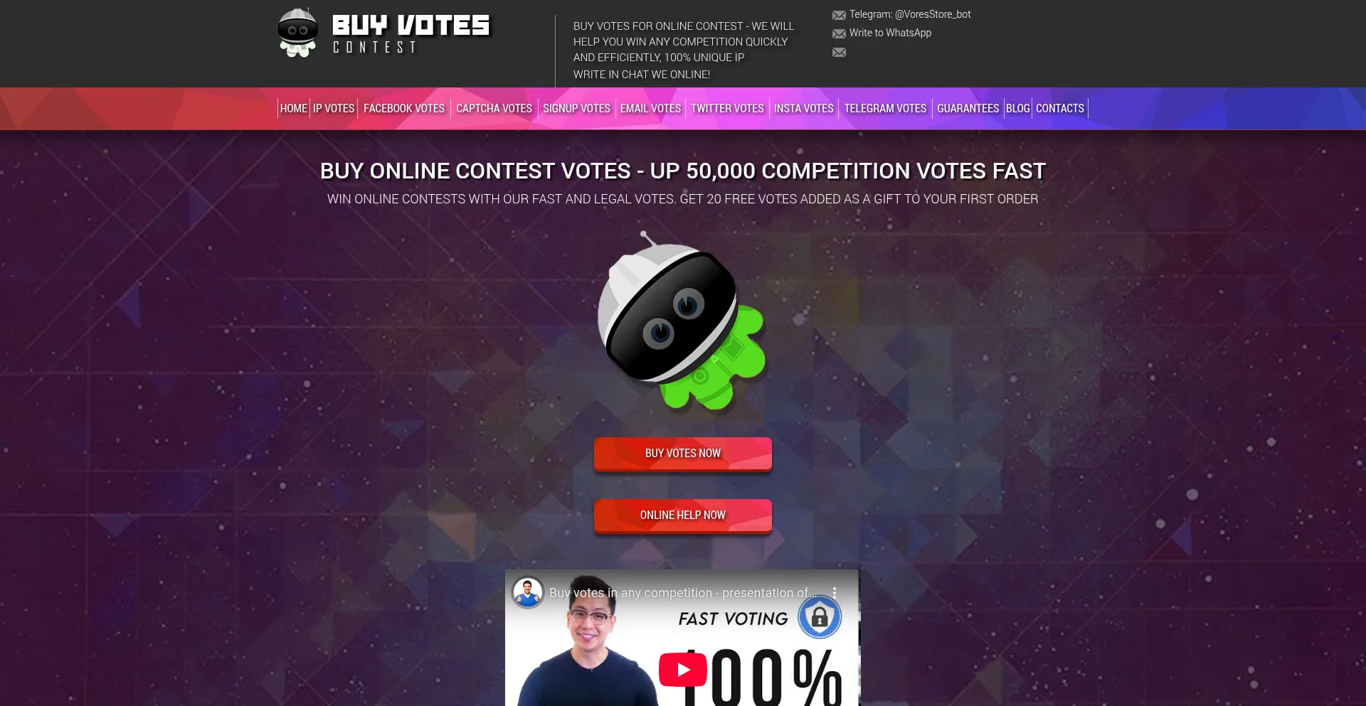 Is Buyvotescontest.com Safe?