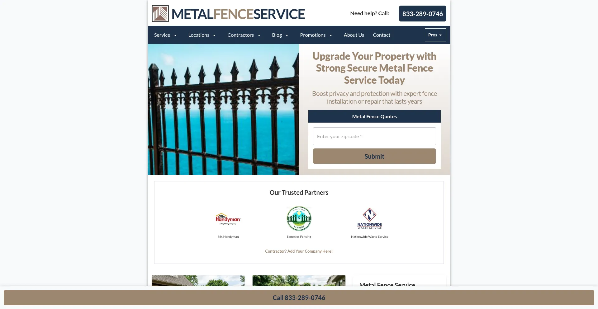 Buzzmetalfenceservice.com