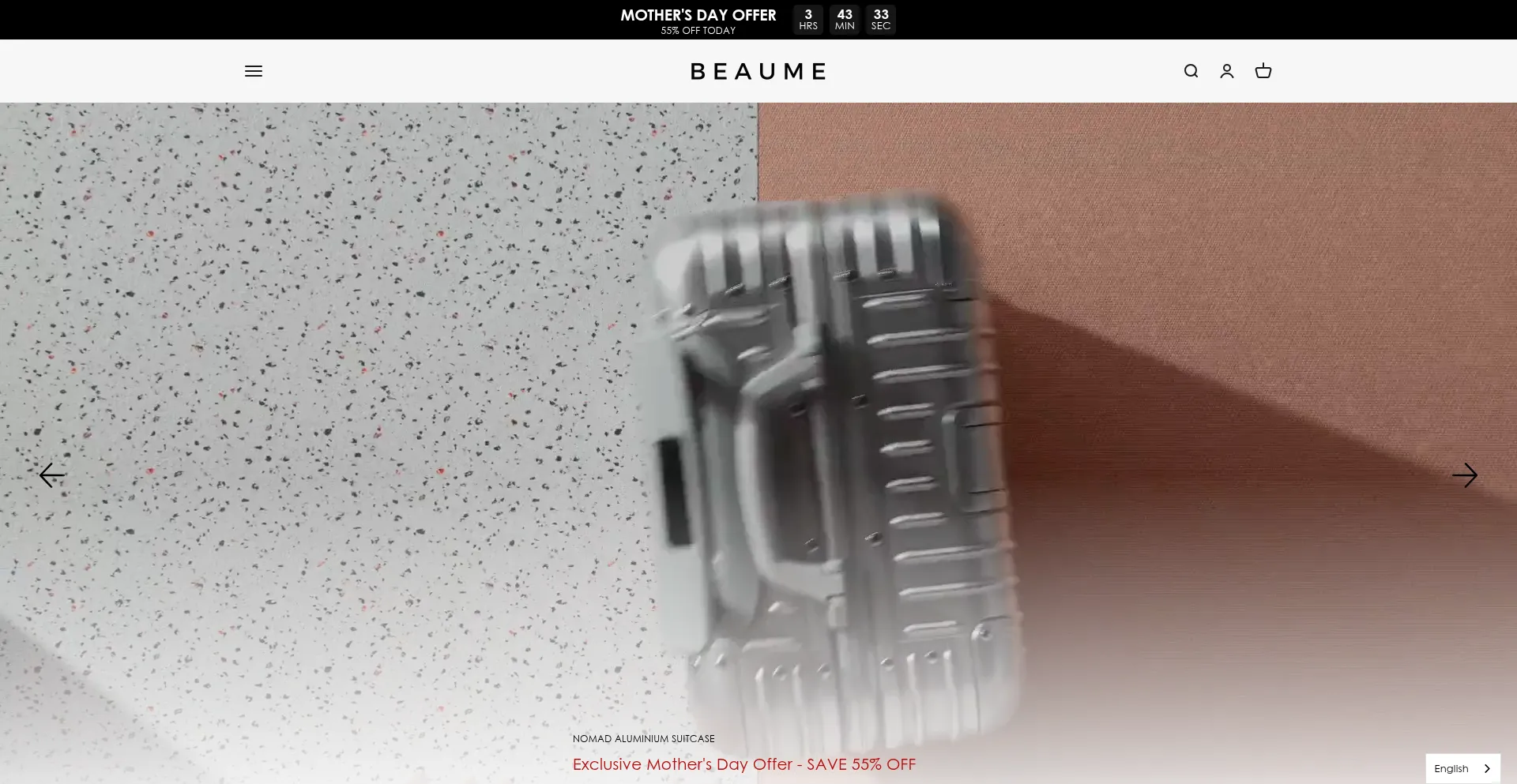 Website screenshot of Bybeaume.com