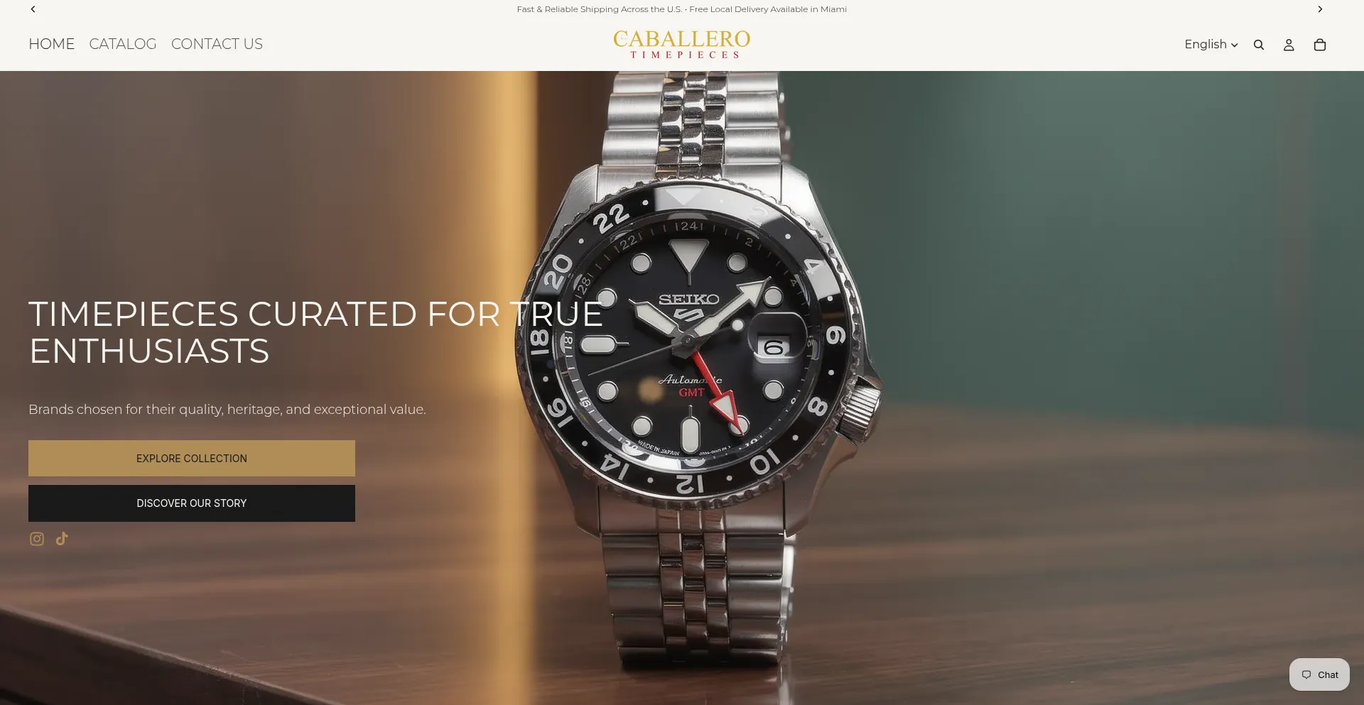 Caballerotimepieces.com
