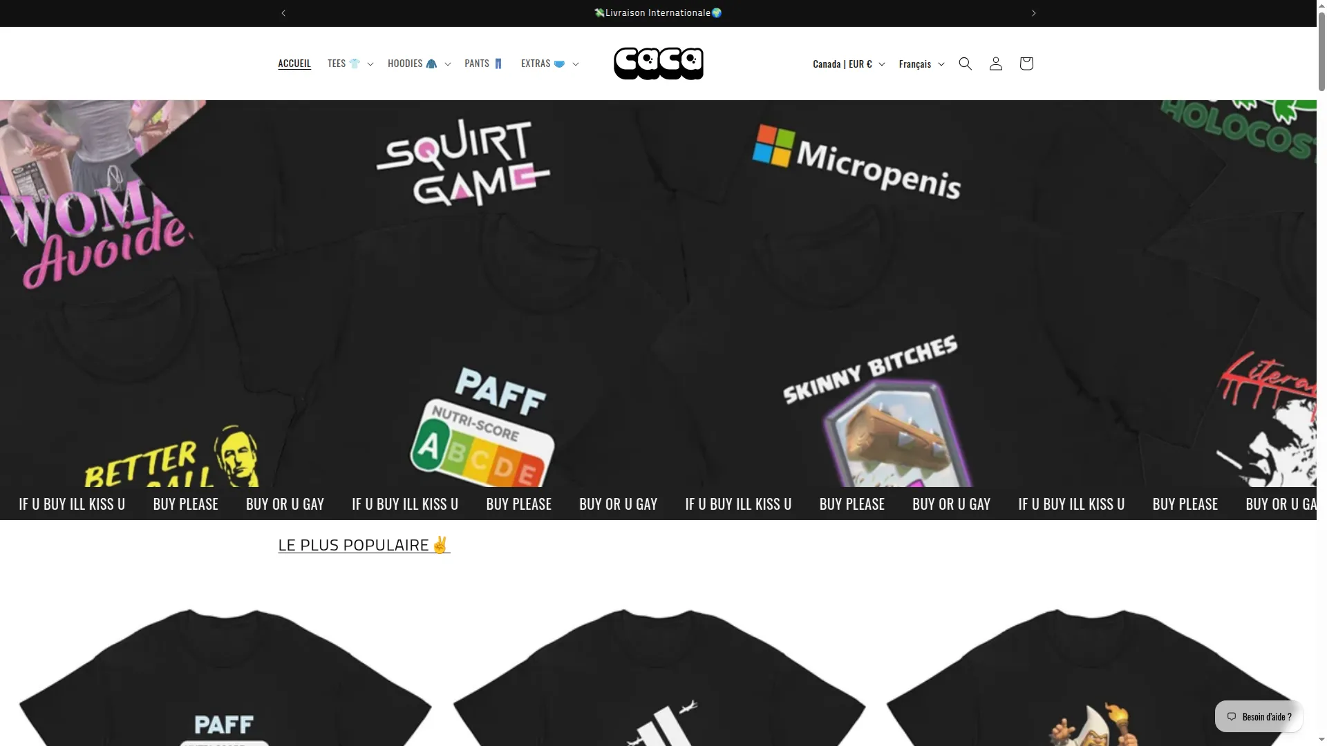 Cacaclothes.com