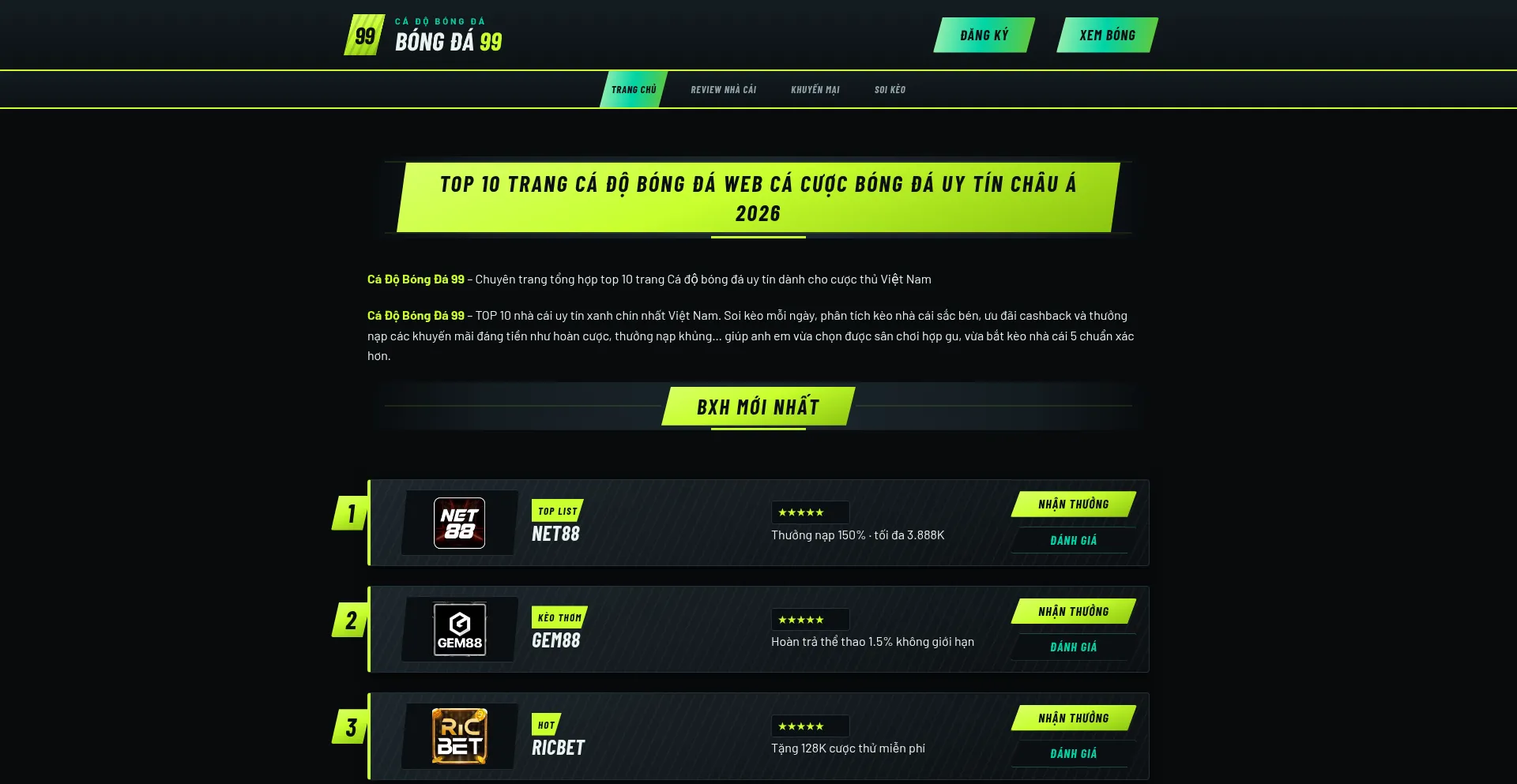 Cadobongda99.com