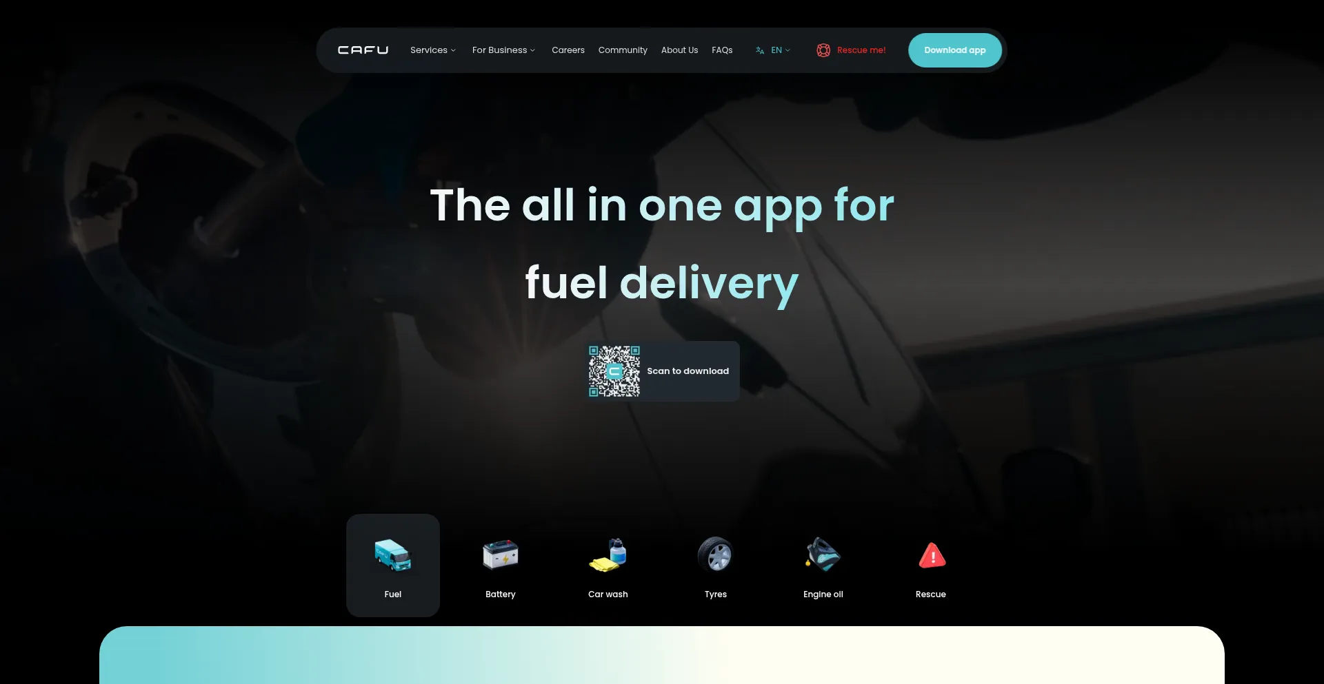 Cafu.com Screenshot
