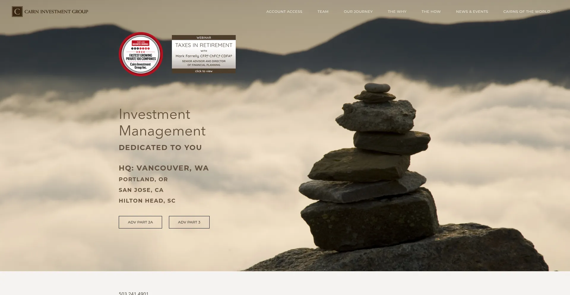 Cairninvestment.com Screenshot