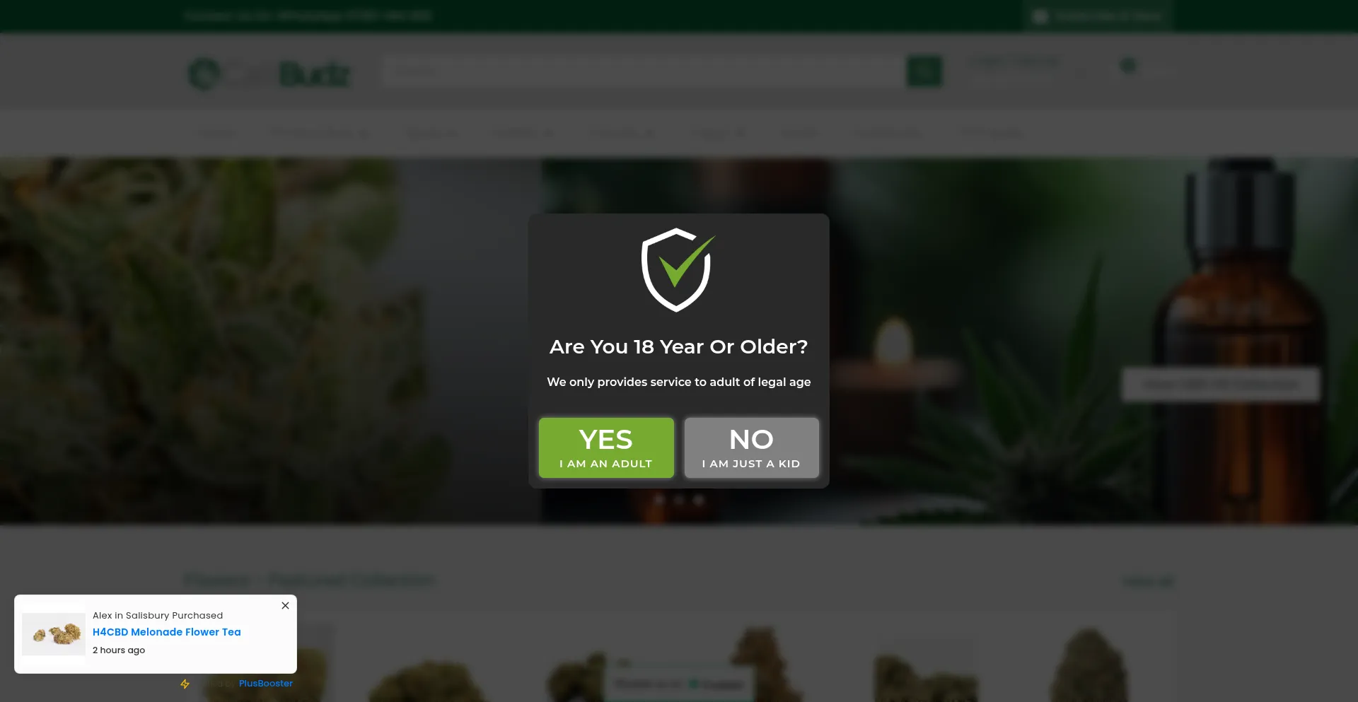 Calibudz.co.uk Screenshot