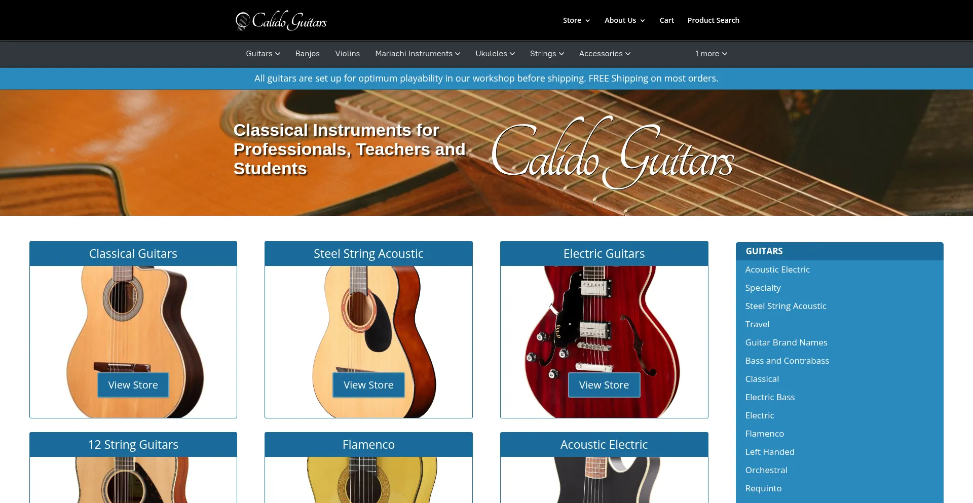 Calidoguitars.com