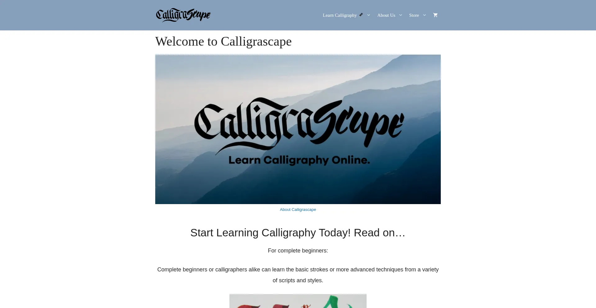 Calligrascape.com