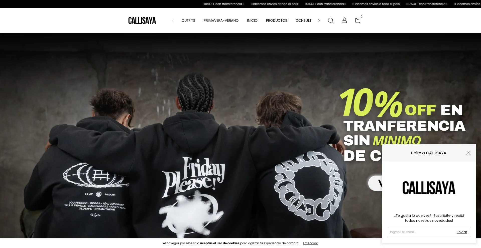 Callisaya.com.ar Screenshot