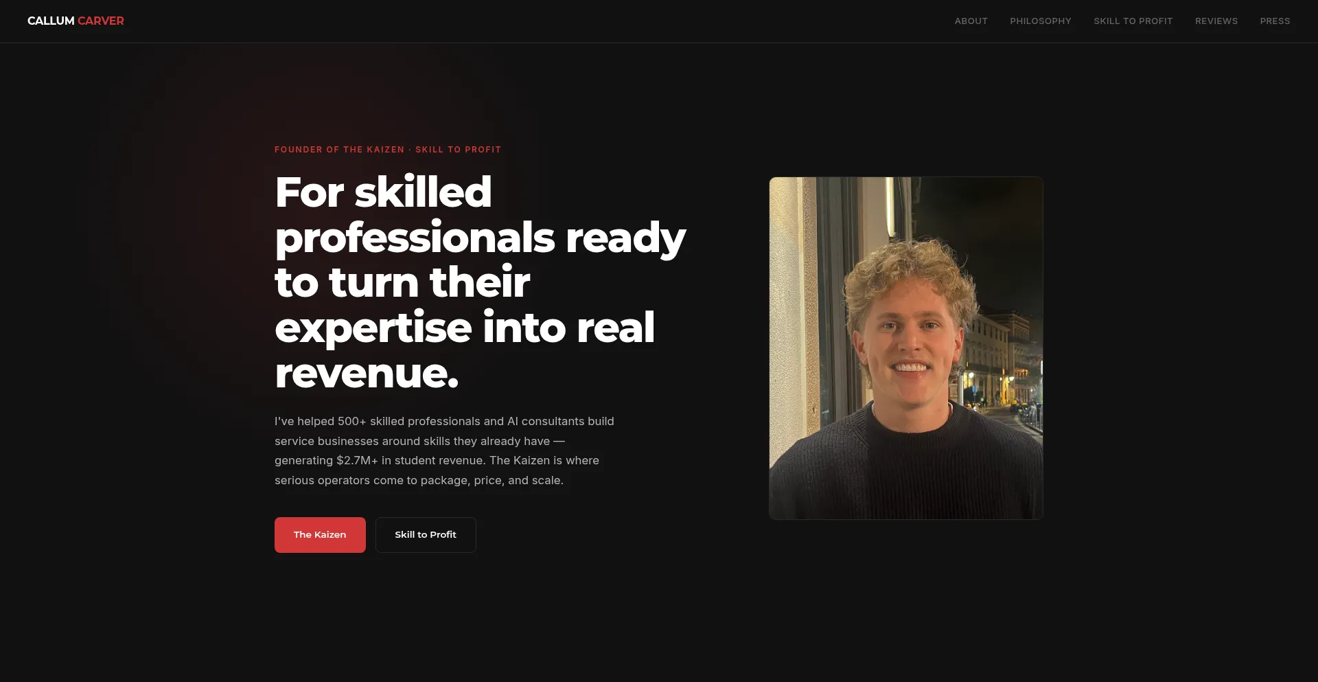 Callumcarver.com