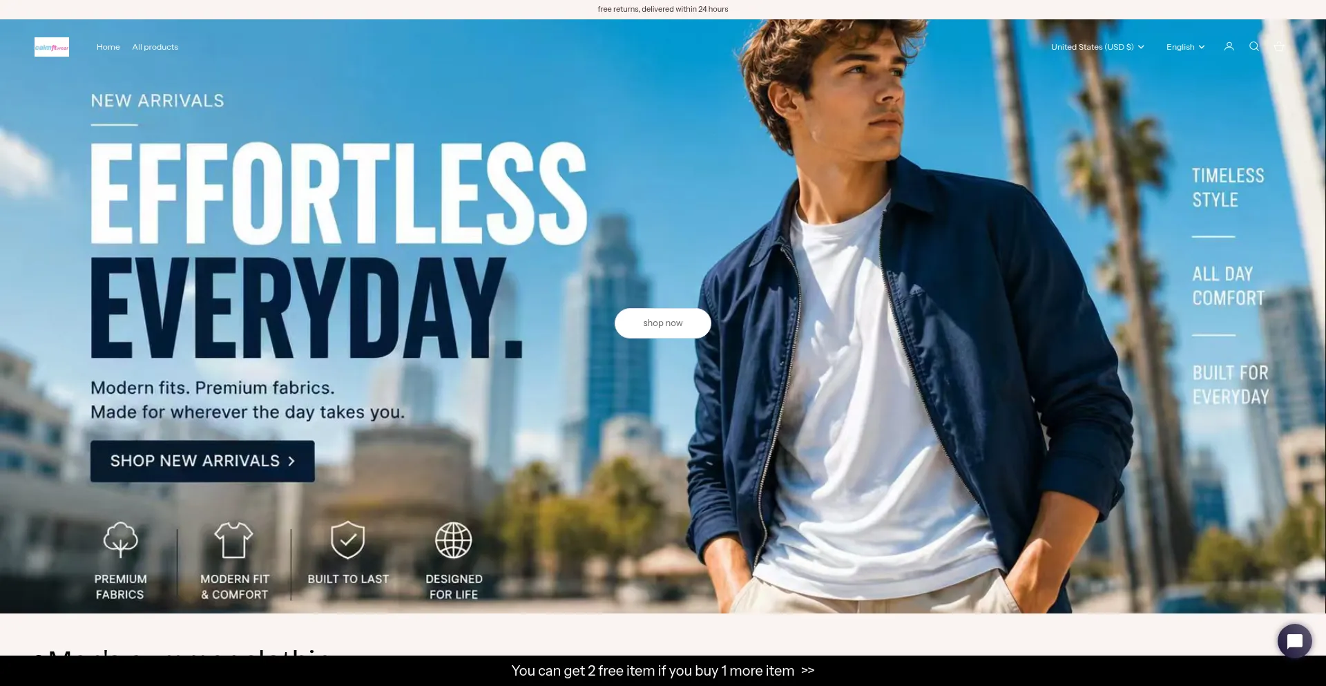Calmfitwear.com